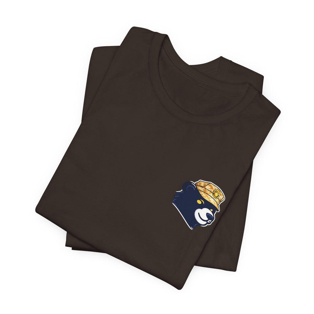 Military Tee — Relaxed Tactical Bear Back Print