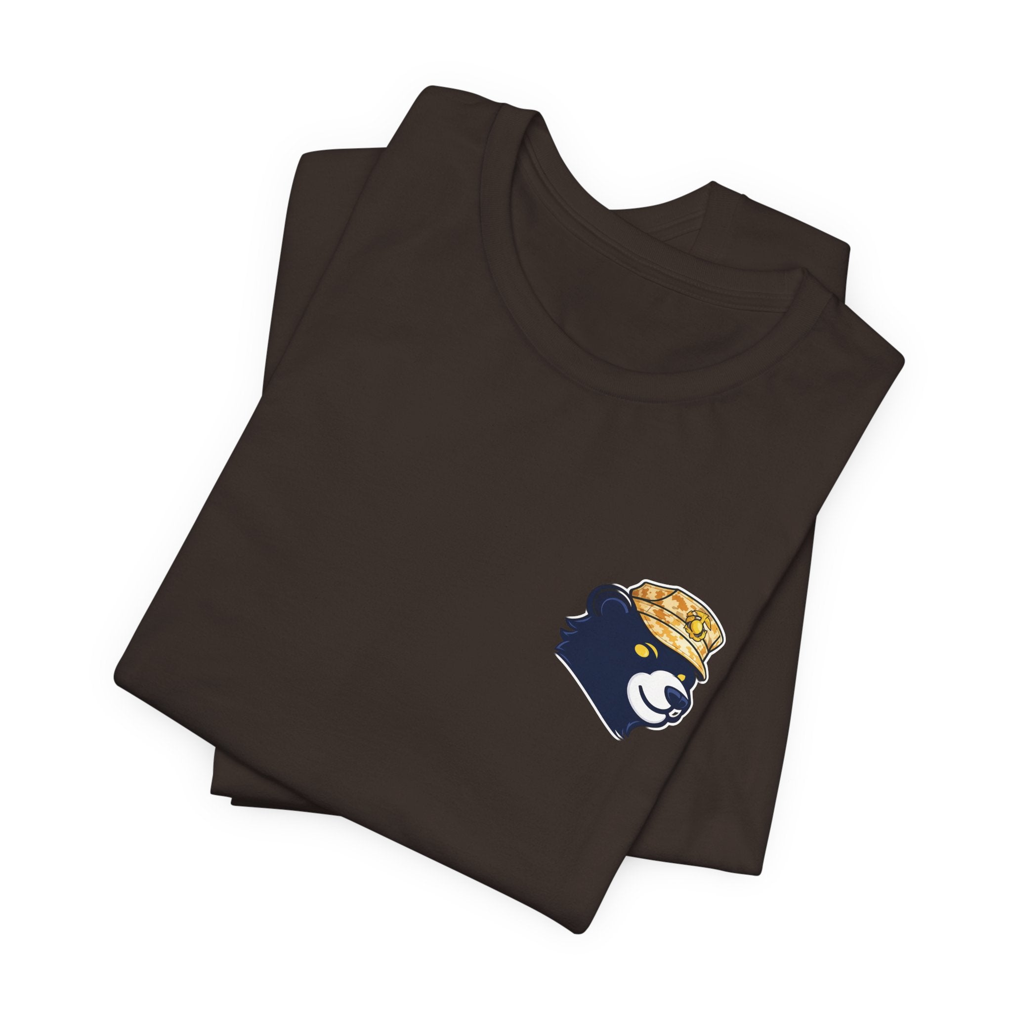 Military Tee — Relaxed Tactical Bear Back Print