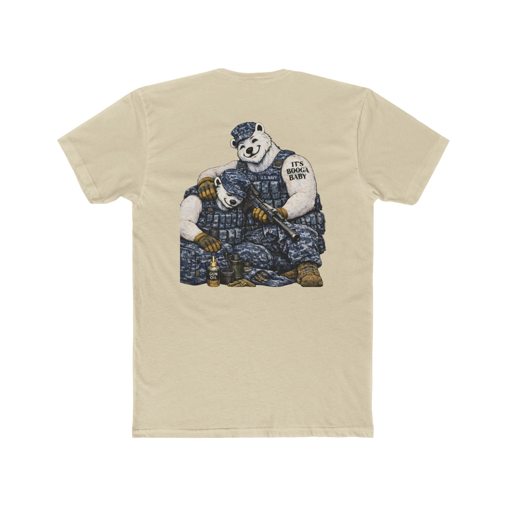 US Navy Unisex Cotton Crew Tee