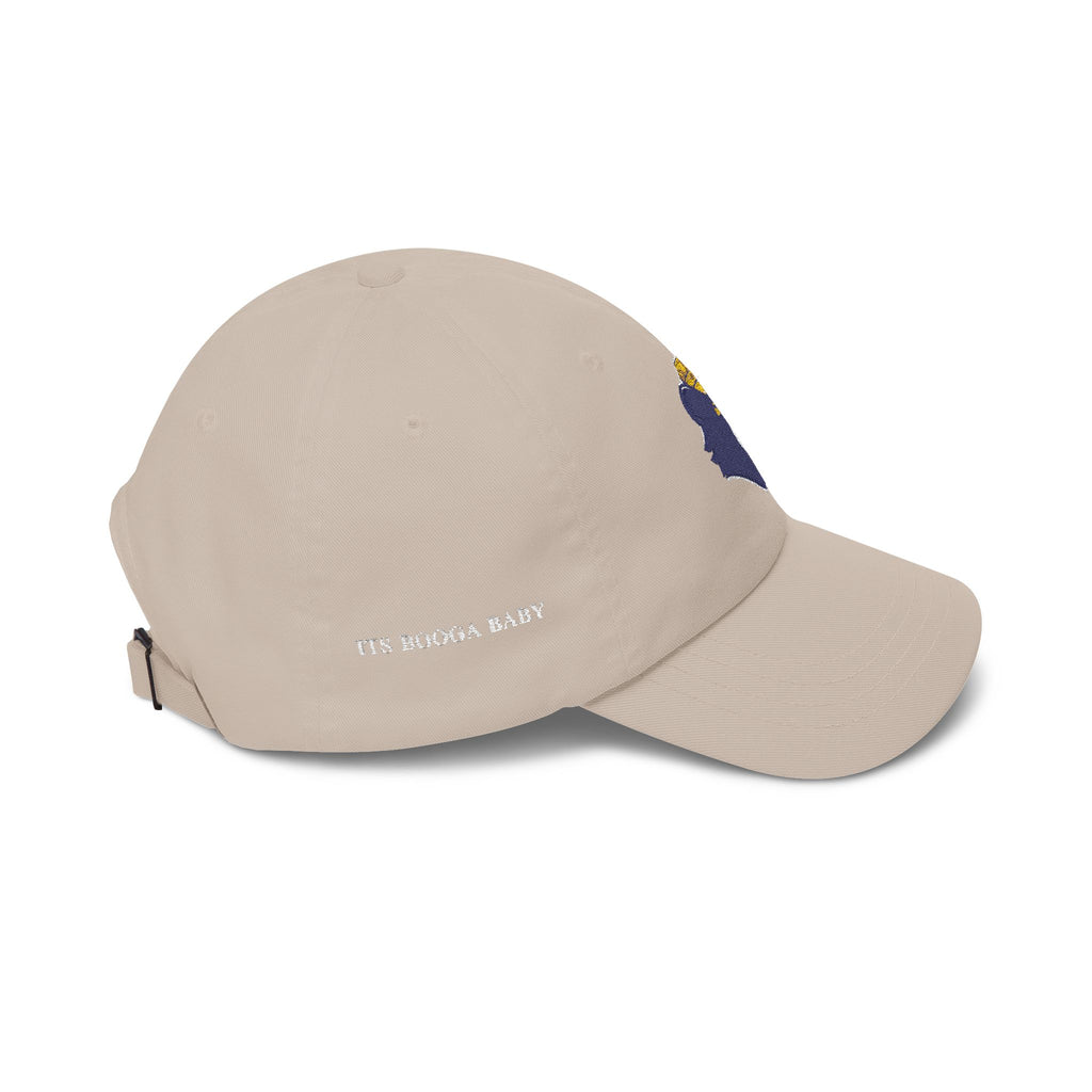 Dad Cap — Embroidered Bear with Yellow Bucket Hat