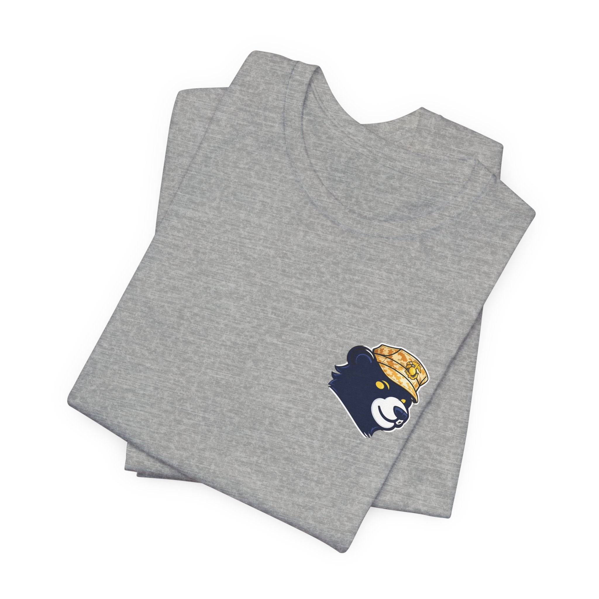 Military Tee — Relaxed Tactical Bear Back Print
