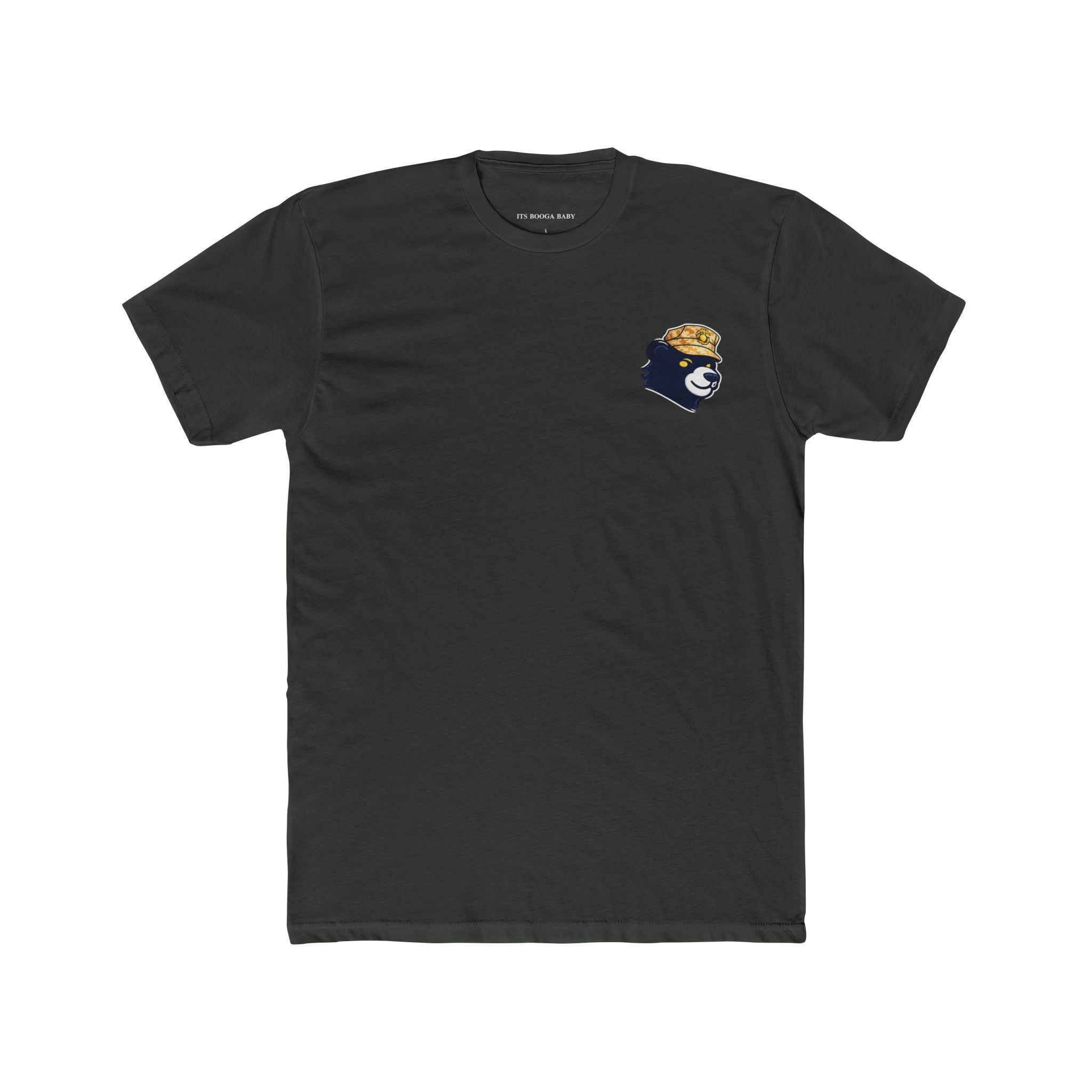 Military Cotton Crew Tee - Customizable