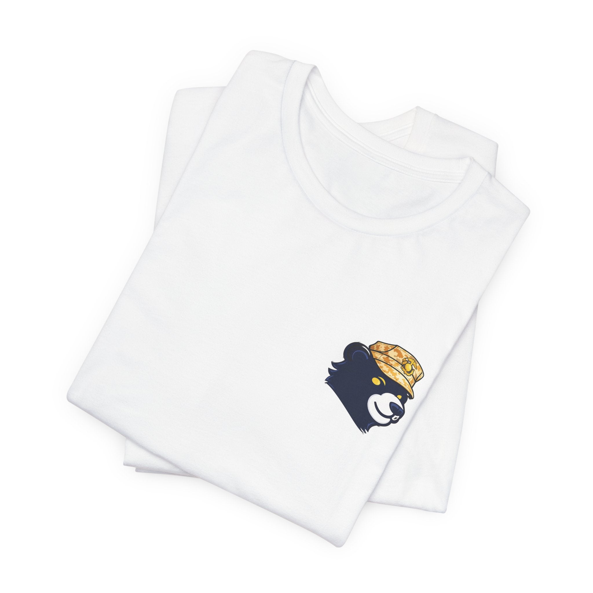 Military Tee — Relaxed Tactical Bear Back Print