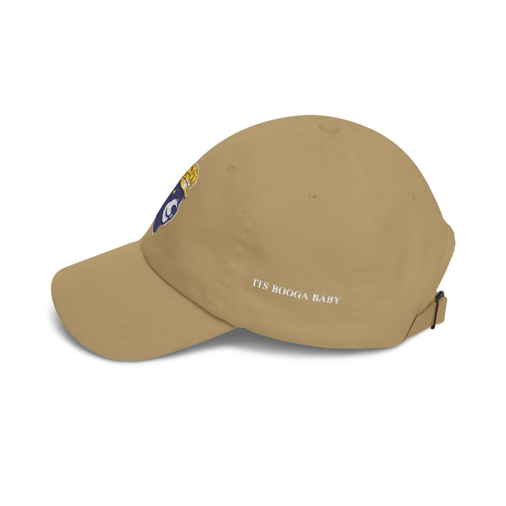 Dad Cap — Embroidered Bear with Yellow Bucket Hat