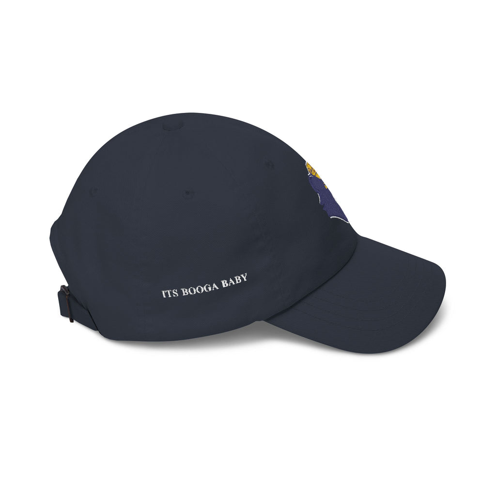 Dad Cap — Embroidered Bear with Yellow Bucket Hat