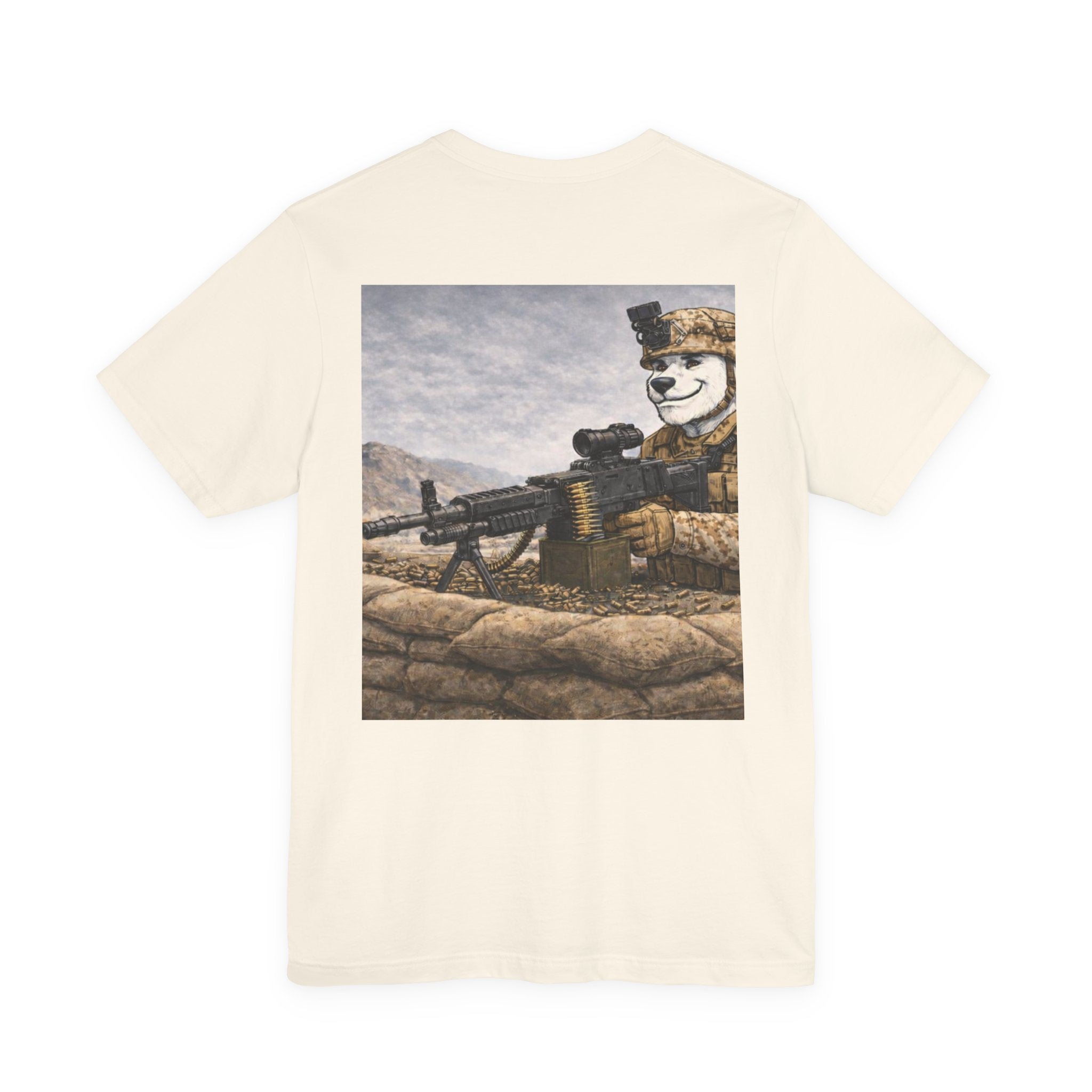 Military Tee- Machine Gunner post.