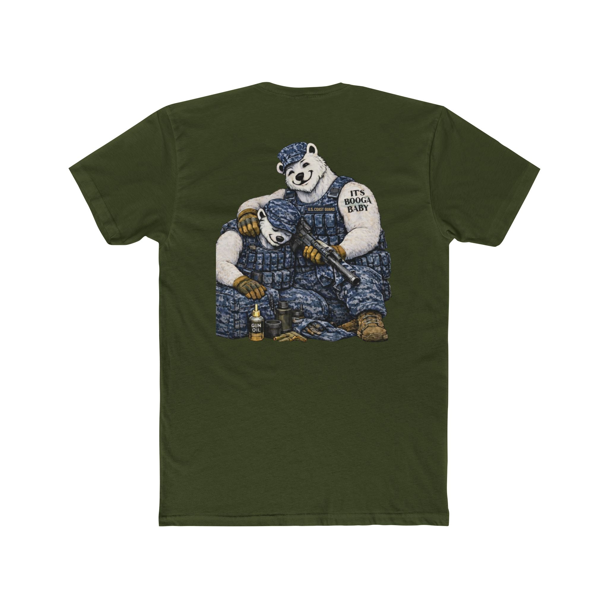 US Coast Guard Unisex Cotton Crew Tee.