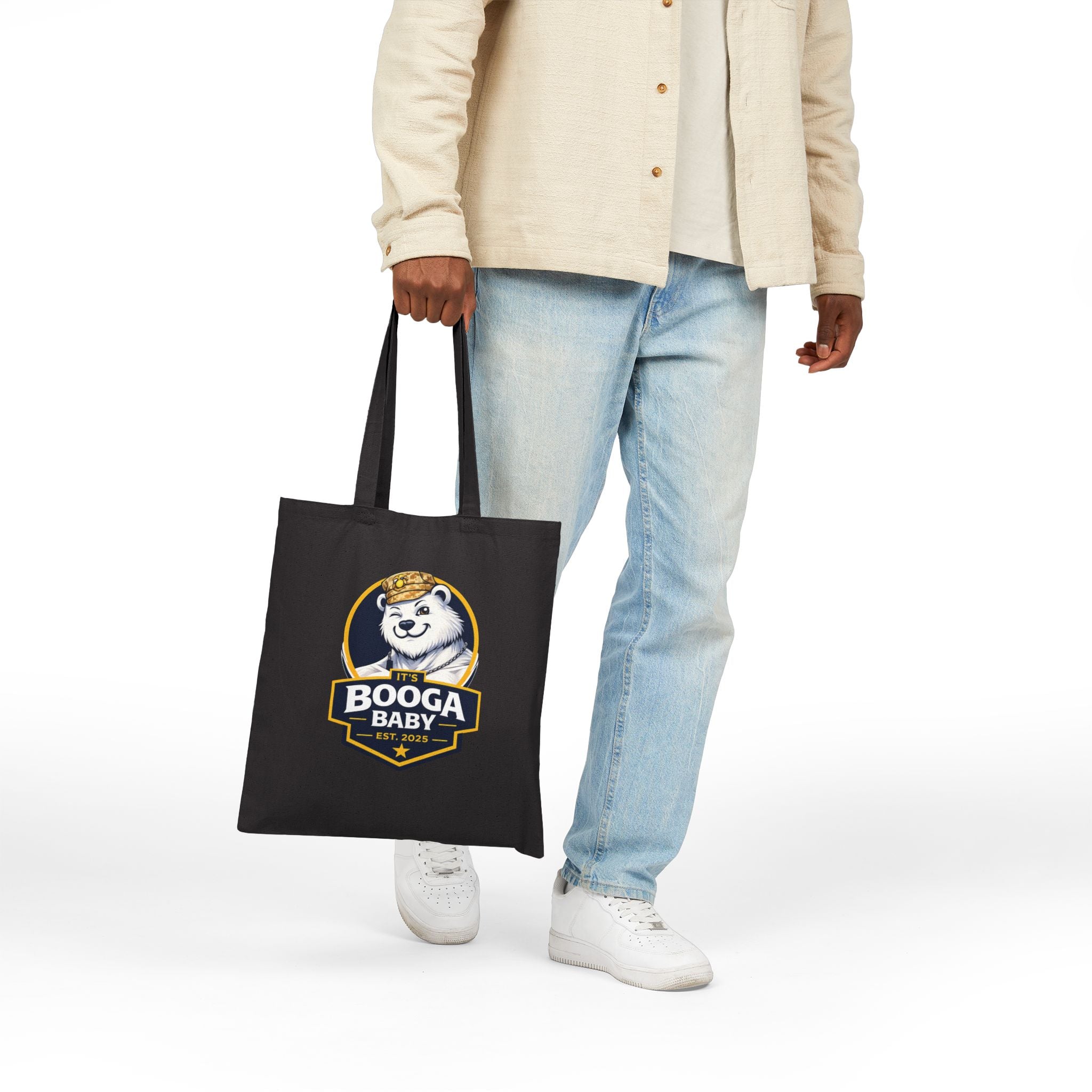 Tote Bag — Logo Cotton Canvas Tote Customizable