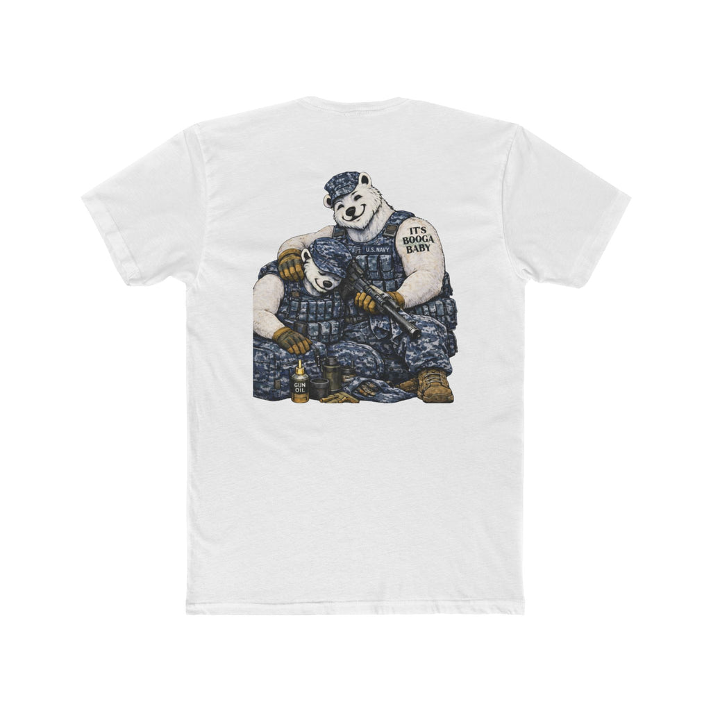 US Navy Unisex Cotton Crew Tee