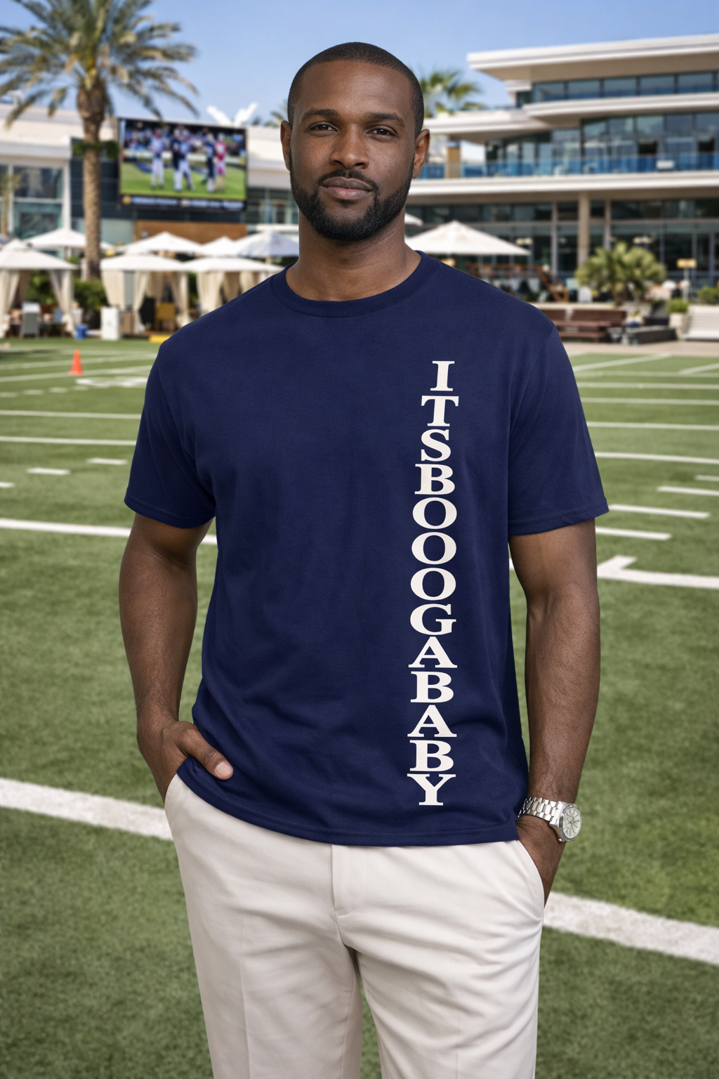 Men's Moisture-Wicking Tee — Athletic Performance Shirt Custumizable
