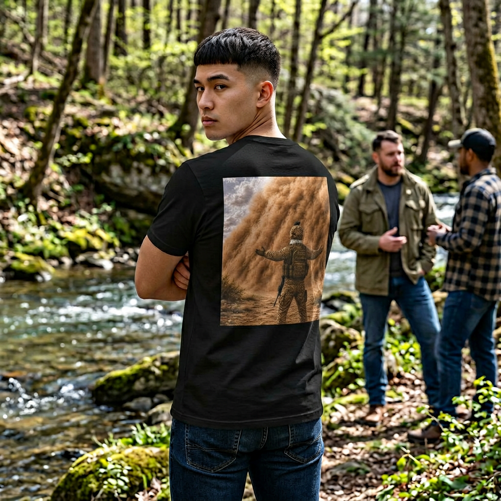 Military Tee— Sandstorm bring it on.