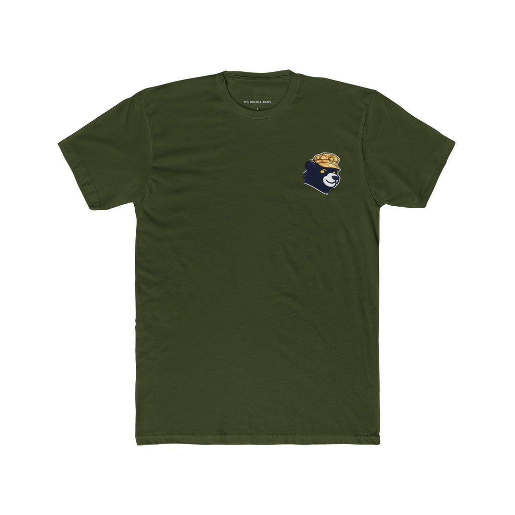 Military Cotton Crew Tee - Customizable