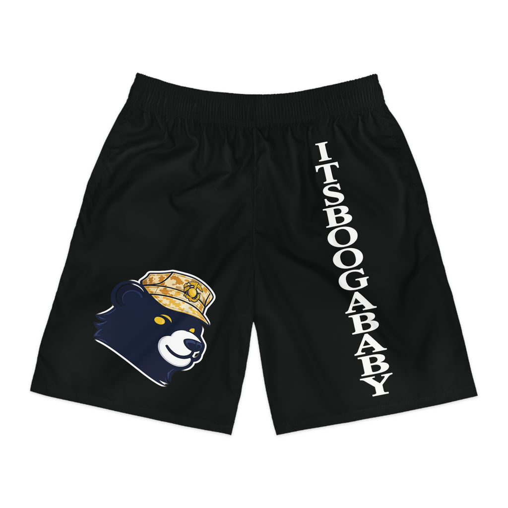 Men's Customizable Jogger Shorts — Military Branch Print