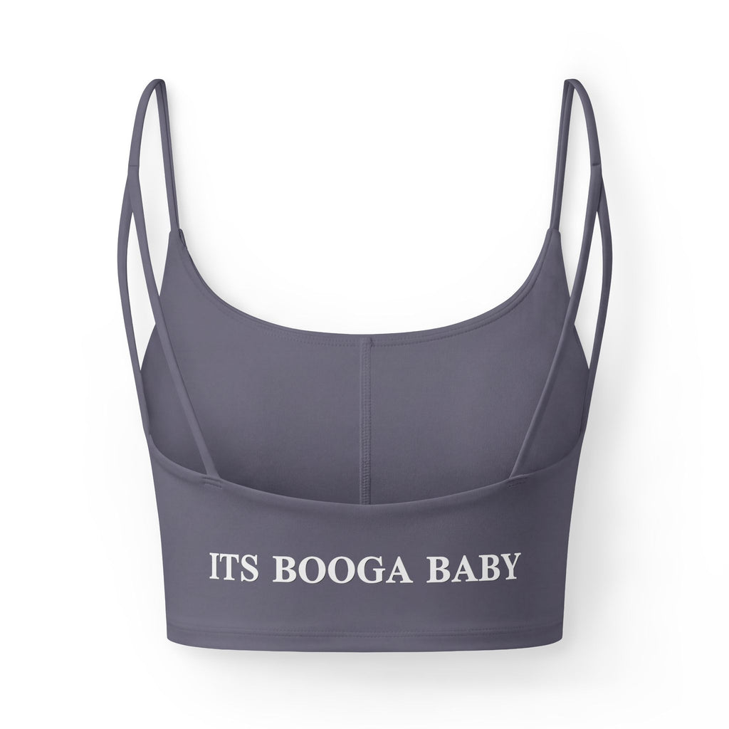 Its Booga Baby Crop Bra — Women's Luxe Bralette Customizable