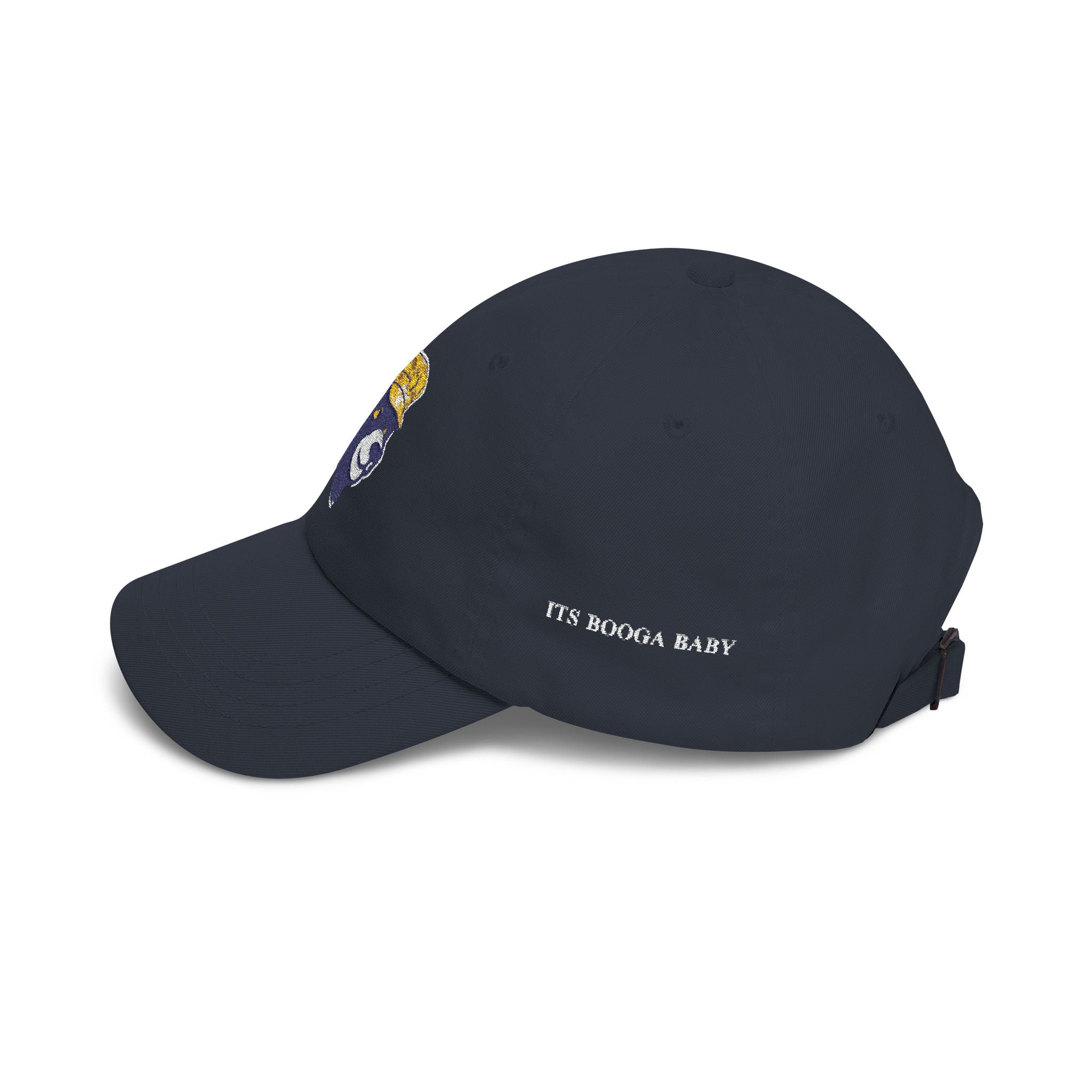 Dad Cap — Embroidered Bear with Yellow Bucket Hat