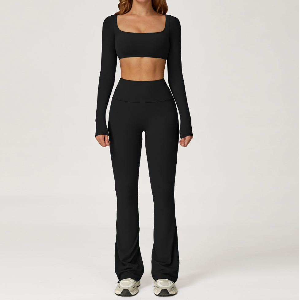 Women's Long-Sleeve Flare Set