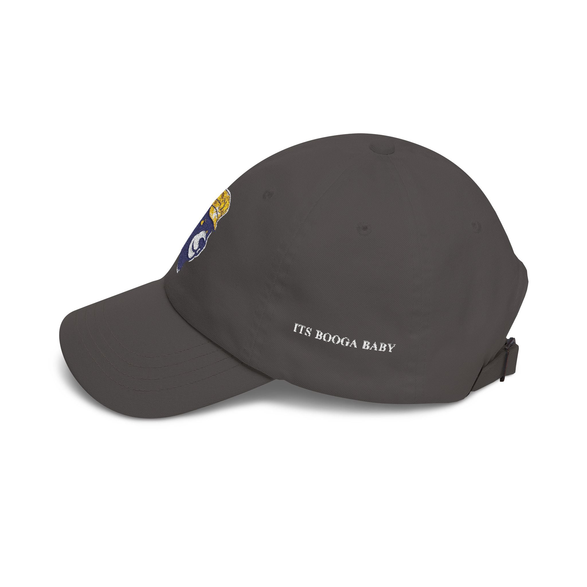 Dad Cap — Embroidered Bear with Yellow Bucket Hat