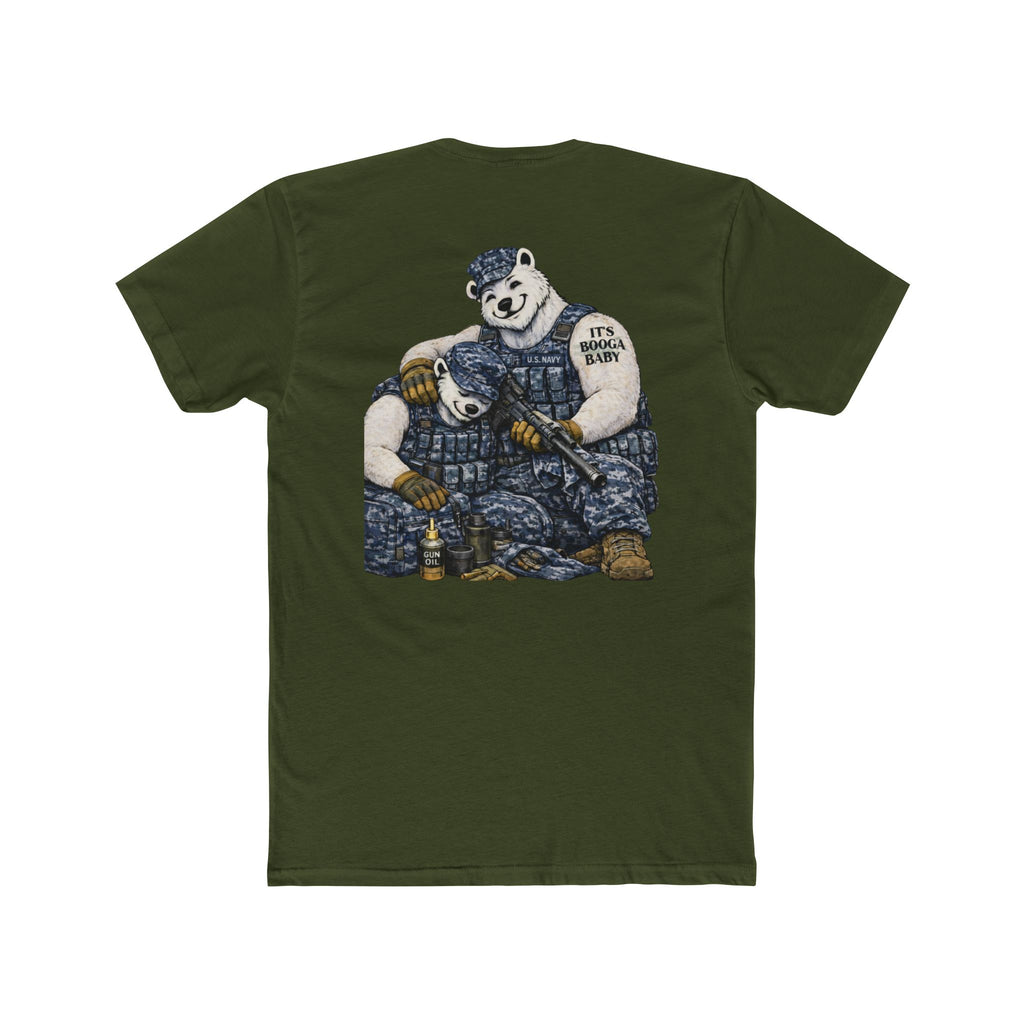 US Navy Unisex Cotton Crew Tee