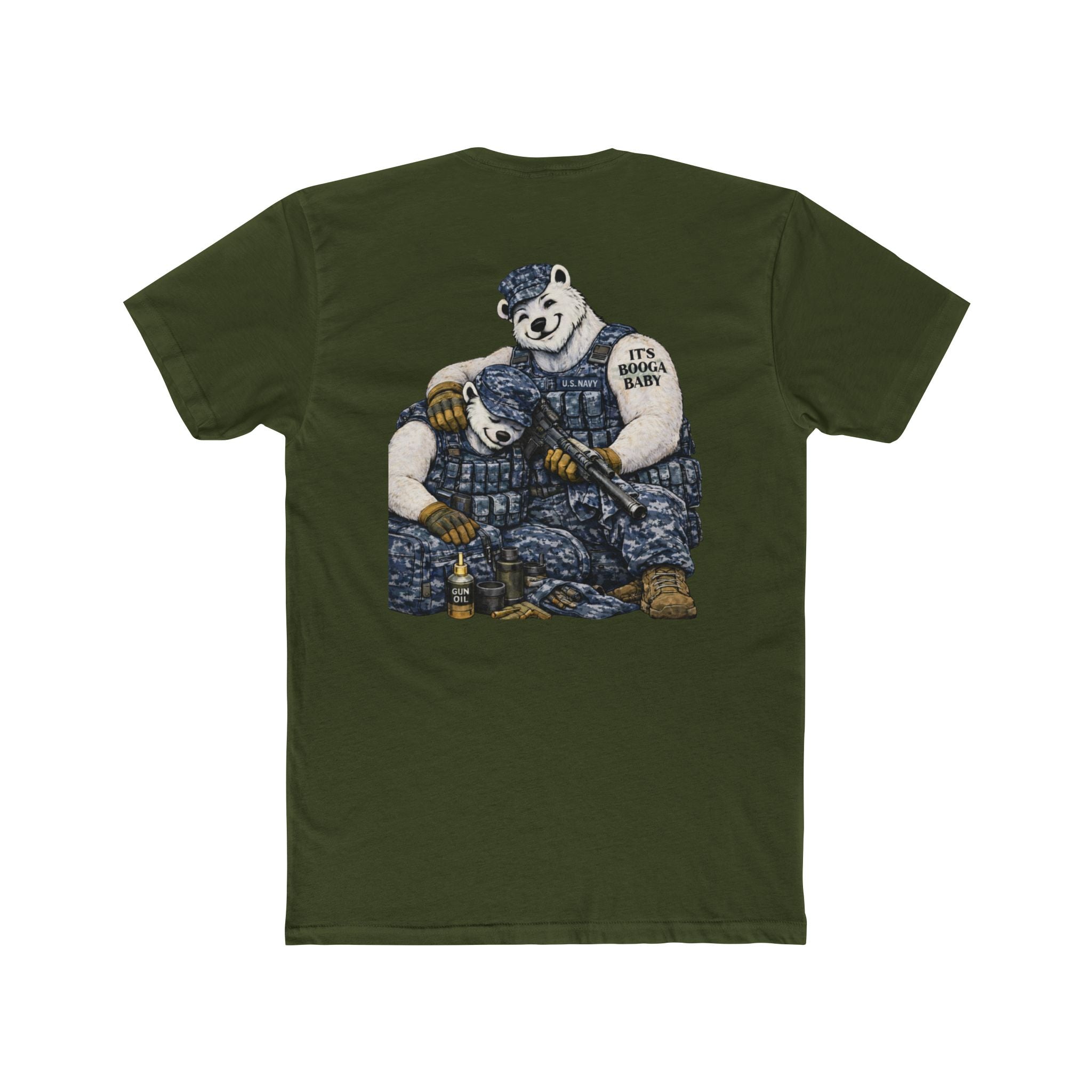 US Navy Unisex Cotton Crew Tee