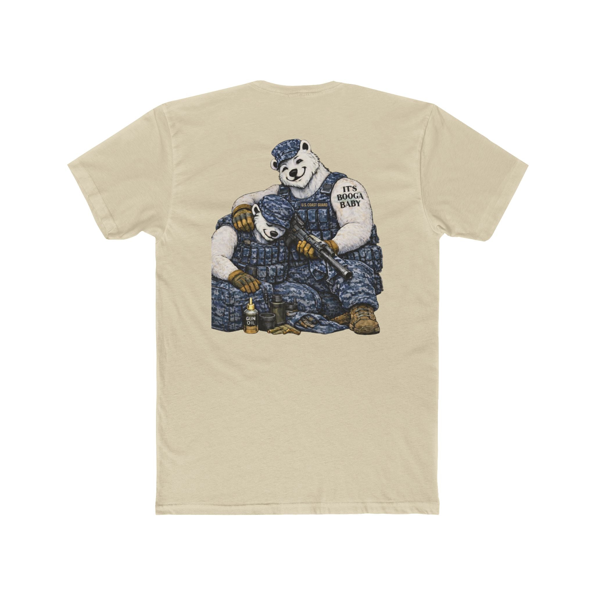 US Coast Guard Unisex Cotton Crew Tee.