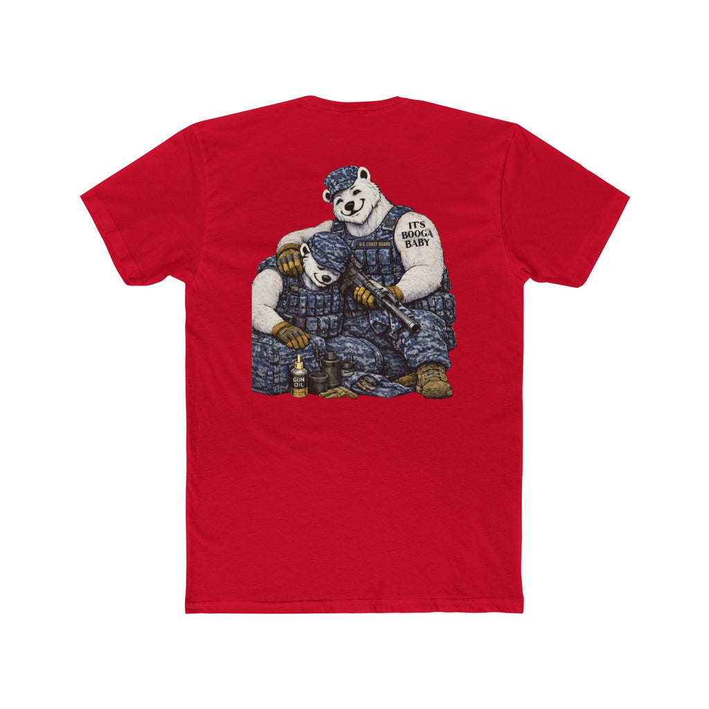 US Coast Guard Unisex Cotton Crew Tee.