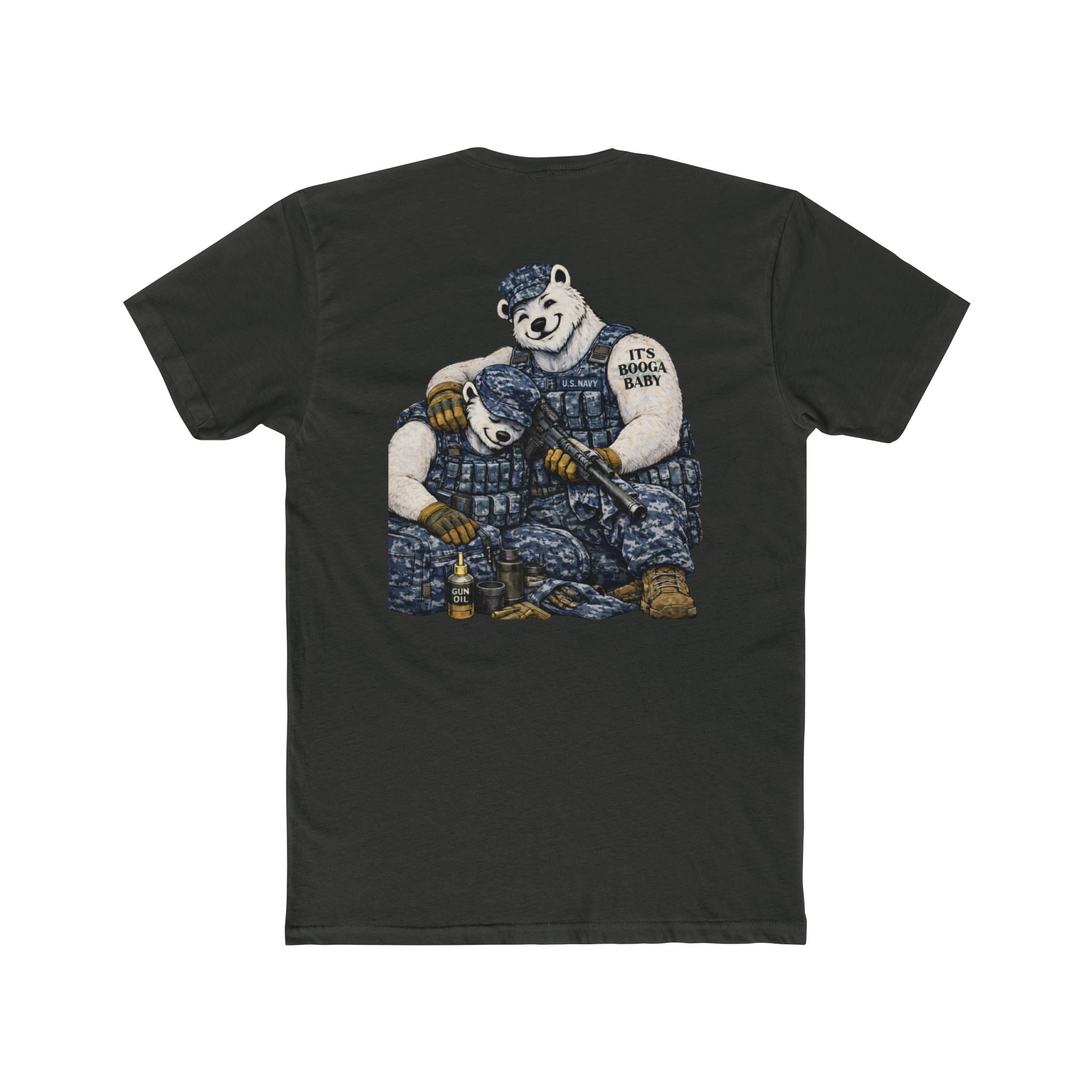 US Navy Unisex Cotton Crew Tee