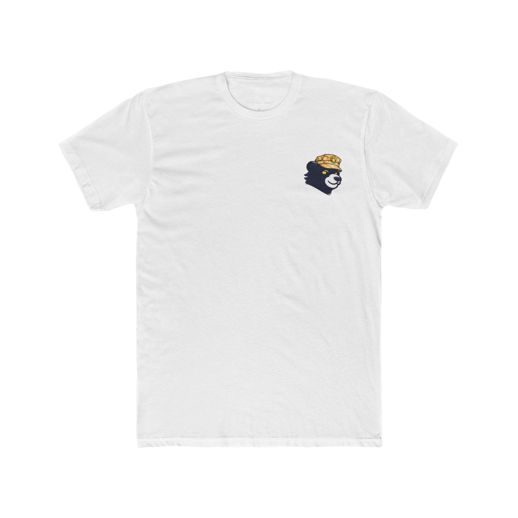 Military Cotton Crew Tee - Customizable