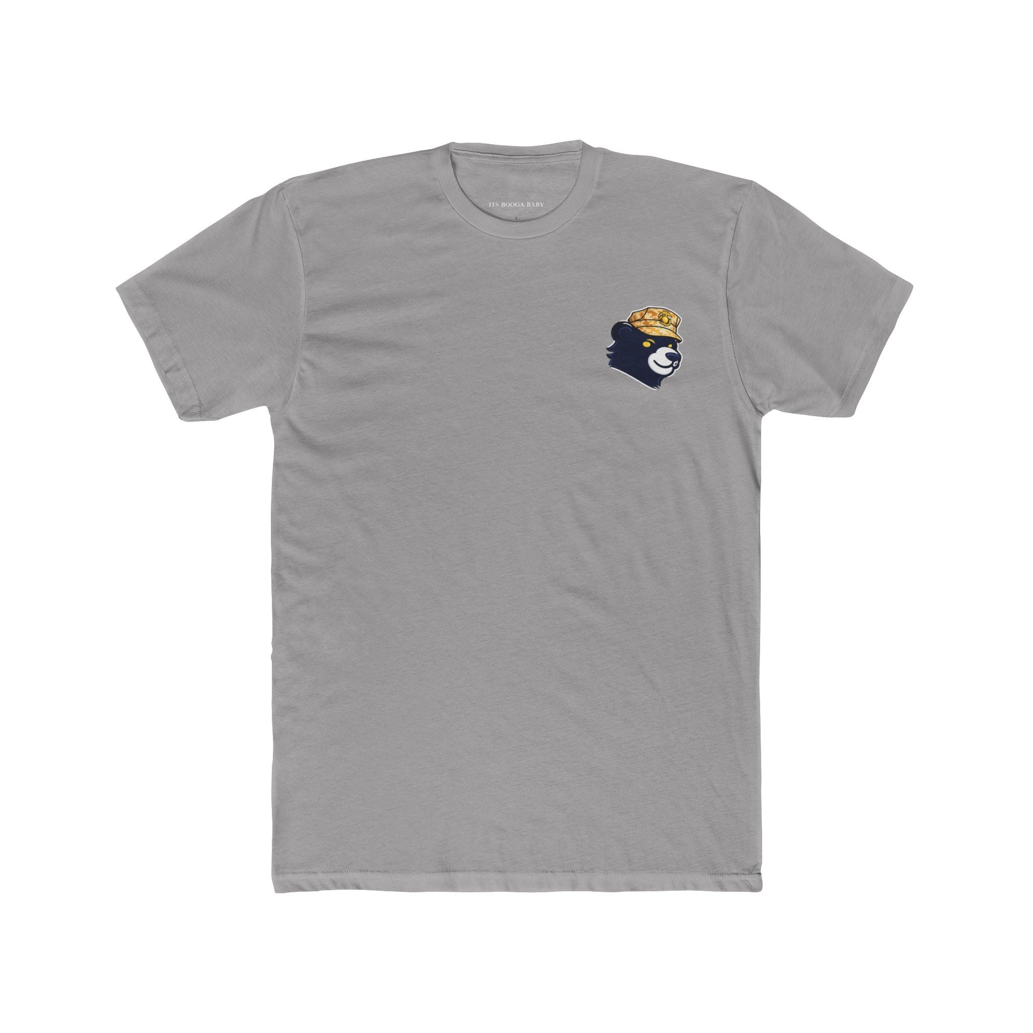 Military Cotton Crew Tee - Customizable