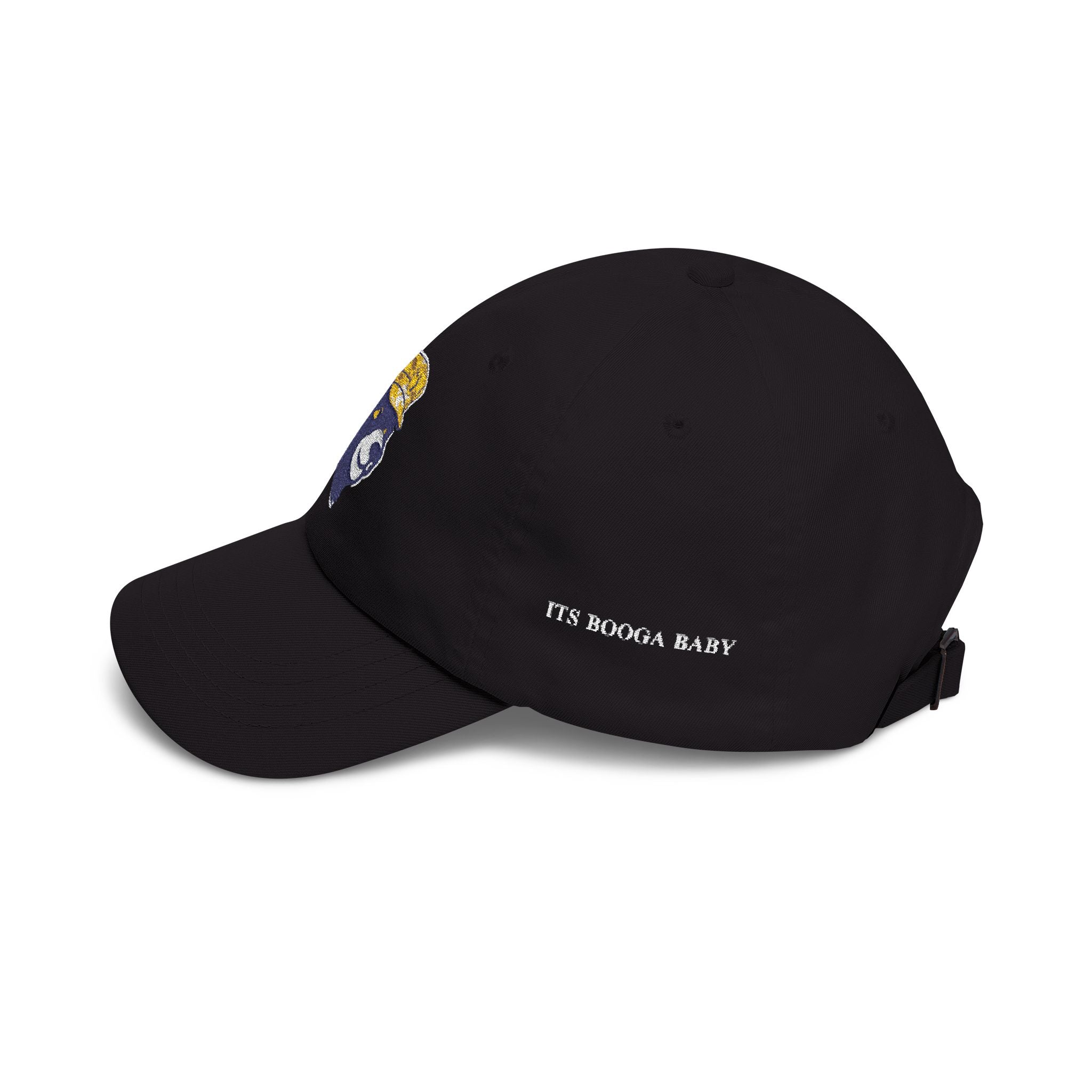Dad Cap — Embroidered Bear with Yellow Bucket Hat