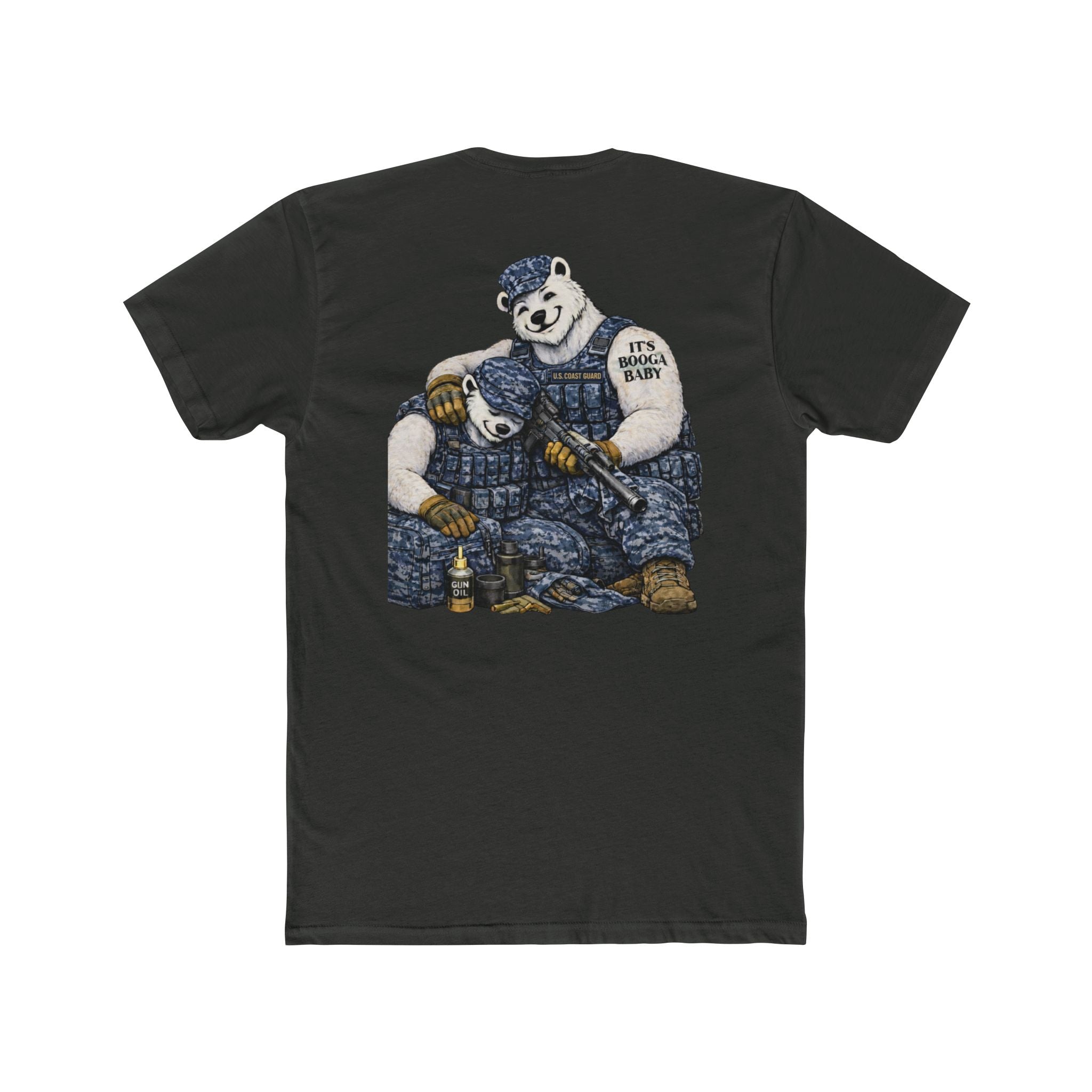 US Coast Guard Unisex Cotton Crew Tee.